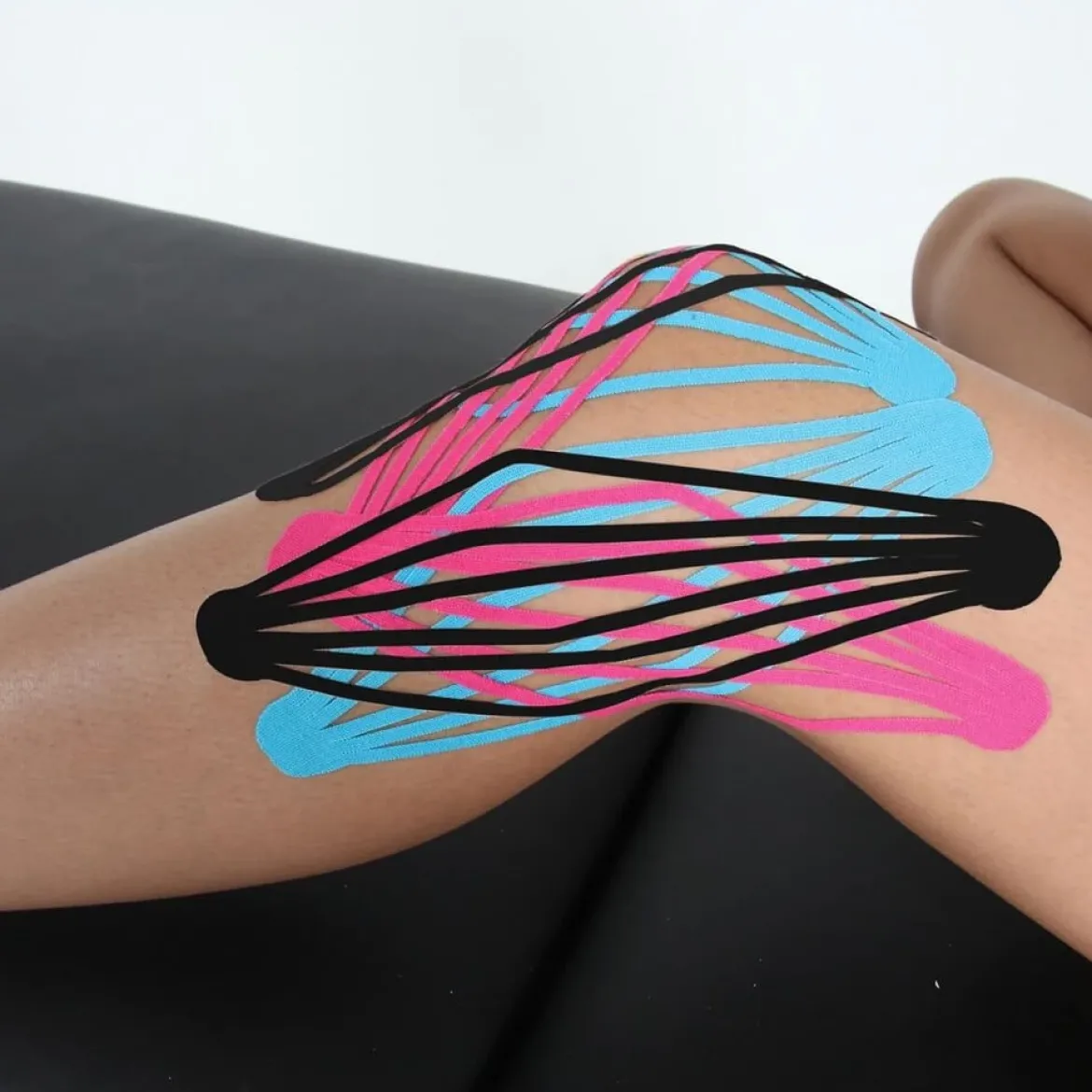 Kinesio Tex Gold Pre-Cut EDF bawełniane z gotowymi nacięciami