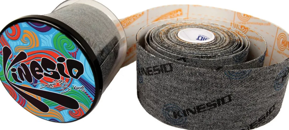 Kinesio Tex Performance+ hipoalergiczna z liniami ułatwiającymi cięcie 5 cm x 5 m czarna