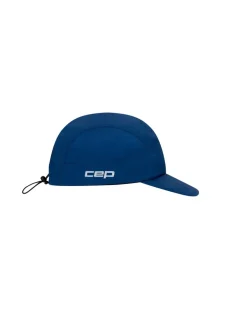 Lekka czapka sportowa z daszkiem regulowana one size CEP unisex granatowa