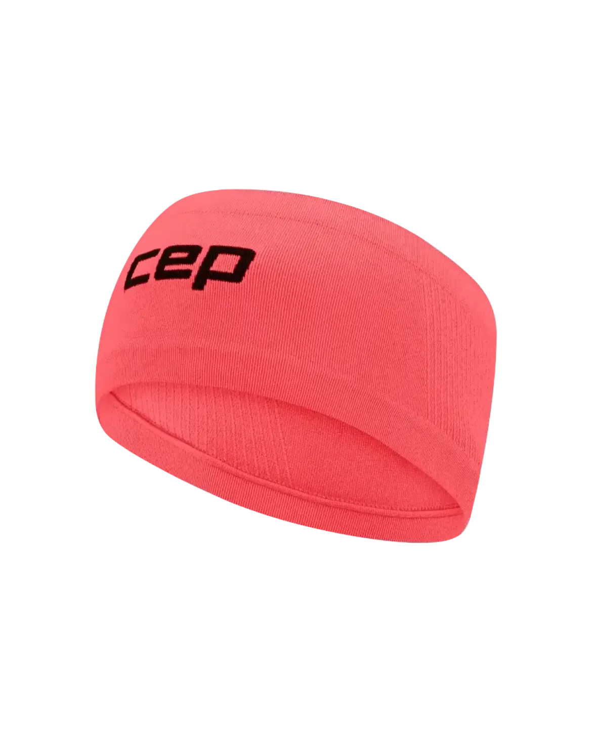 Lekka sportowa opaska na głowę do biegania unisex koralowa Core Run CEP