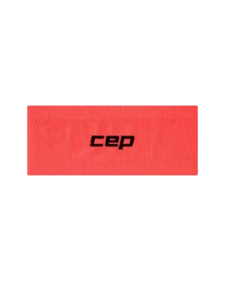 Lekka sportowa opaska na głowę do biegania unisex koralowa Core Run CEP