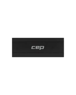 Lekka sportowa opaska na głowę do biegania unisex czarna Core Run CEP