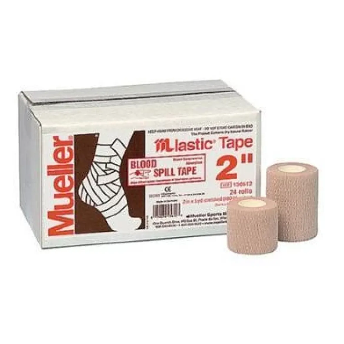M-Lastic Tape Mueller elastyczna, rozciągliwa taśma kohezyjna typu coban5 cm x 4,5 m beżowa
