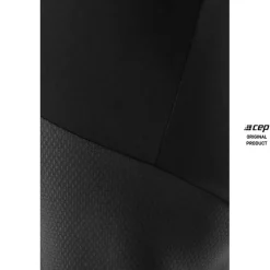 Męskie długie legginsy sportowe do biegania CEP Ultralight czarne