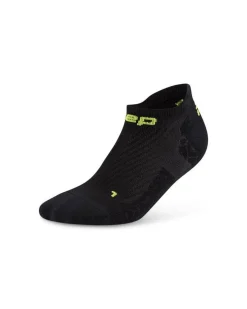 Męskie skarpety kompresyjne sportowe stopki no show CEP Core Run Ultralight czarne