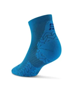Męskie skarpety kompresyjne sportowe za kostkę low cut CEP Core Run Ultralight niebieskie