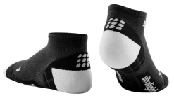 Męskie skarpety kompresyjne sportowe CEP Ultralight low-cut czarne