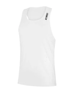 Męski tank top biegowy PRO RUN Ultralight CEP biały