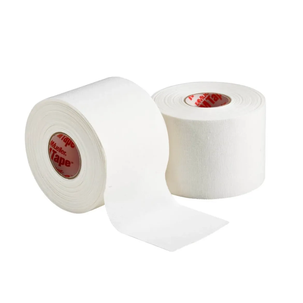 MTape Mueller bawełniana, sztywna taśma z tlenkiem cynku 3,8 cm x 13,7 m biała