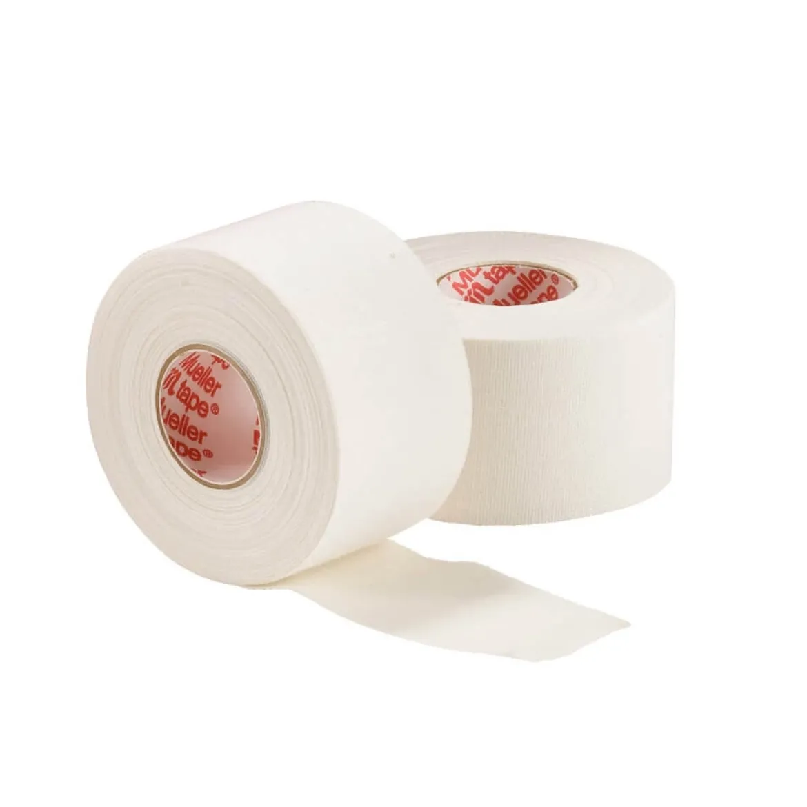 MTape Mueller bawełniana, sztywna taśma z tlenkiem cynku 3,8 cm x 13,7 m biała
