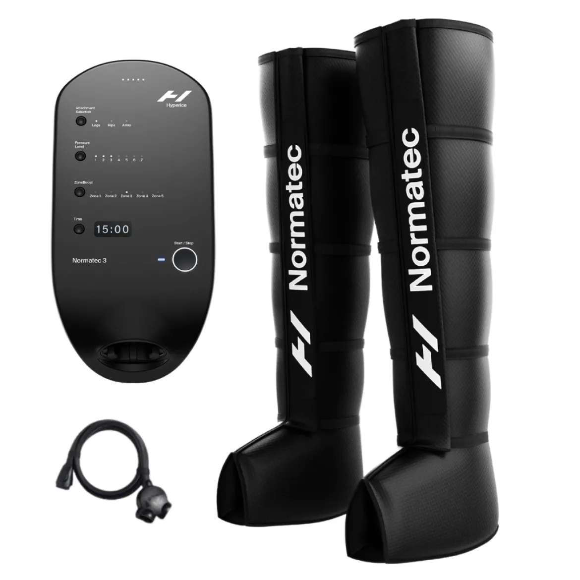 Normatec 3 - system do regeneracji i masażu - nogawki krótkie