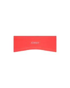 Opaska na głowę do biegania termiczna headband CEP unisex koralowa
