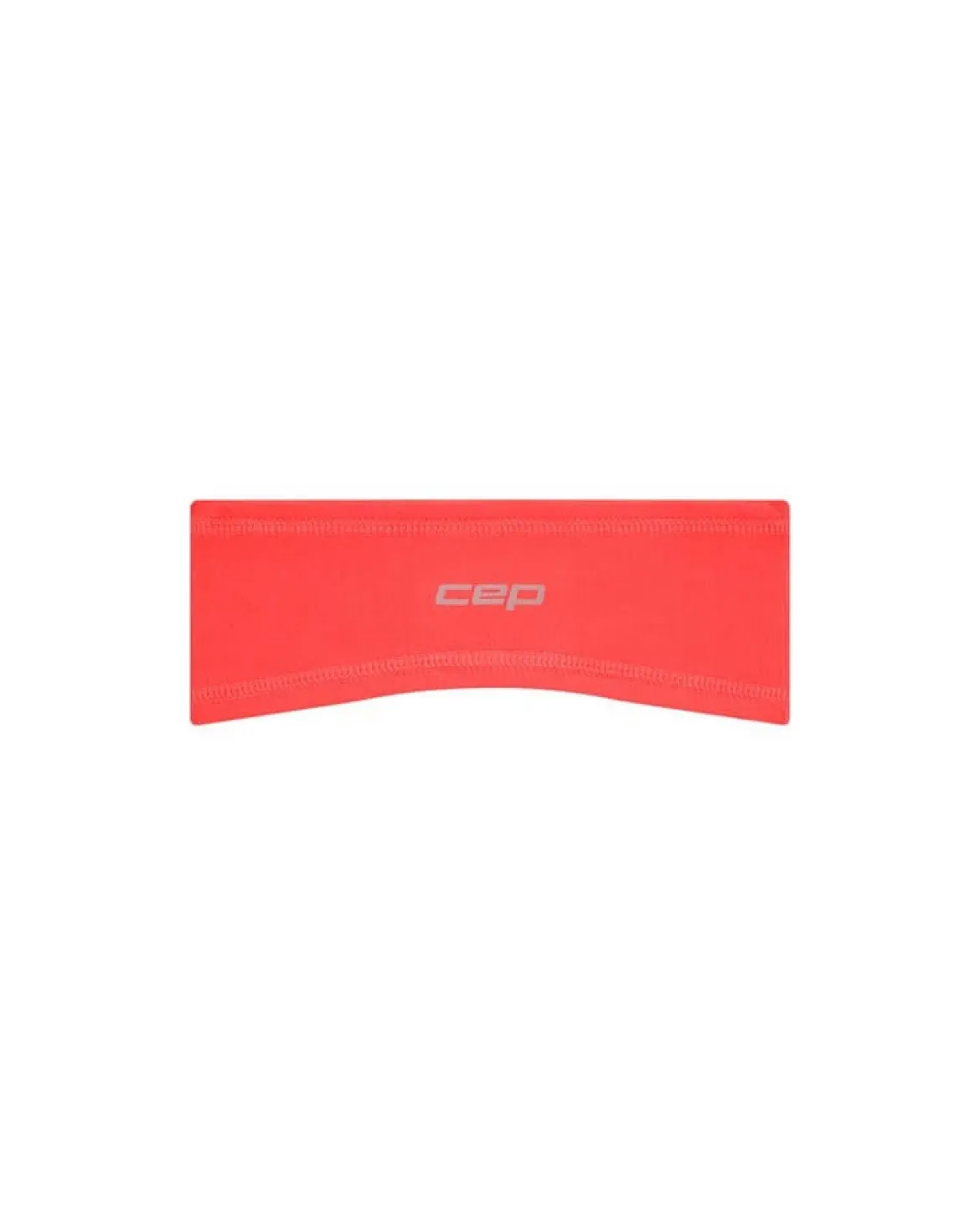 Opaska na głowę do biegania termiczna headband CEP unisex koralowa