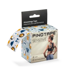Pinotape Sport Sensitive 5cm x 5m dla wrażliwej skóry- zoo