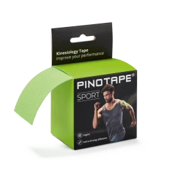 Pinotape Sportwodoodporny, mocny tejp dla sportowców 5 cm x 5 m zielony
