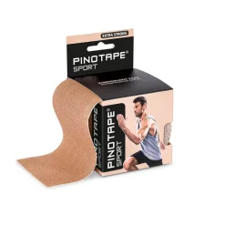 Pinotape Sport XL/XXL wodoodporny tejp dla dużych grup mięśniowych 10 cm x 5 m beżowy