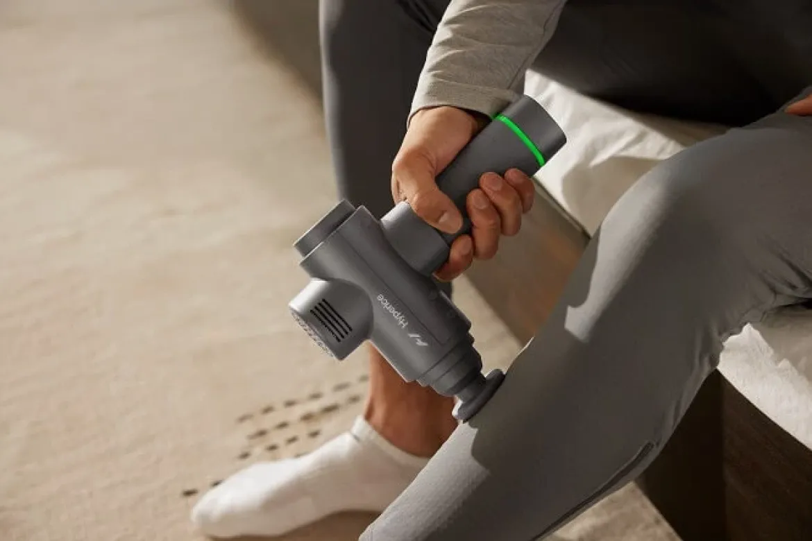 Pistolet do masażu Hypervolt 2 szary
