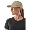 Sportowa czapka z daszkiem do biegania CEP unisex oliwkowa