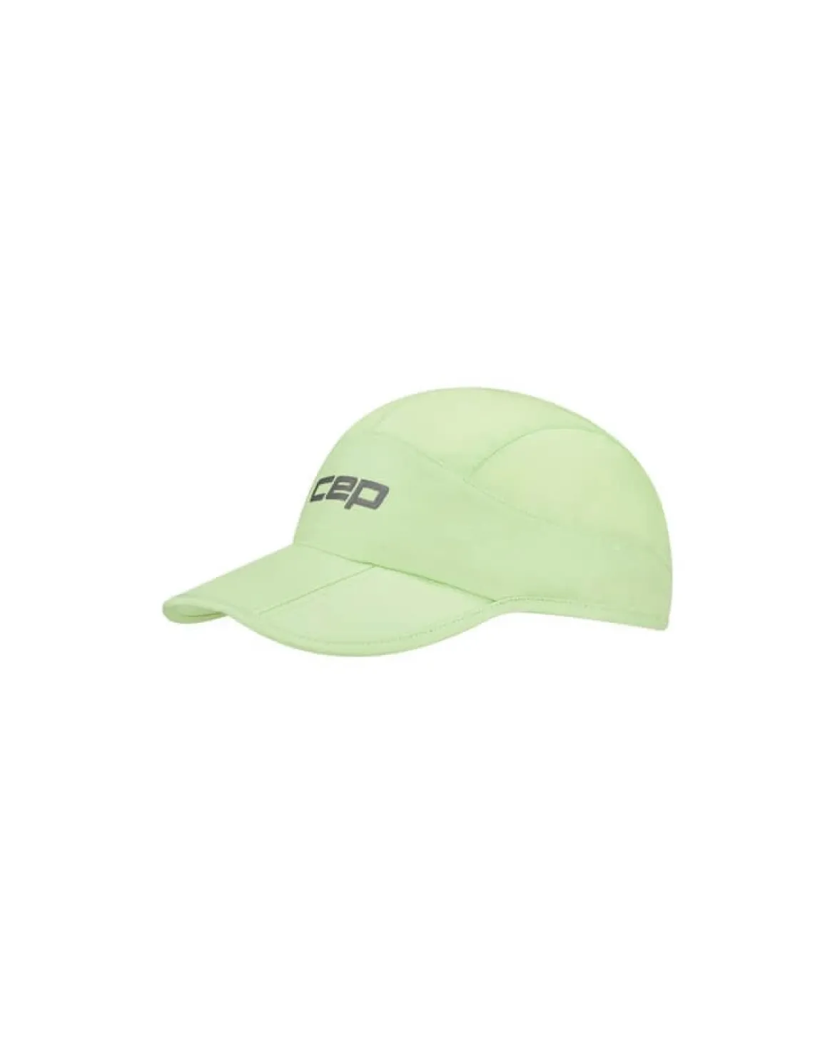 Sportowa czapka z daszkiem unisex CEP Core Run limonkowa