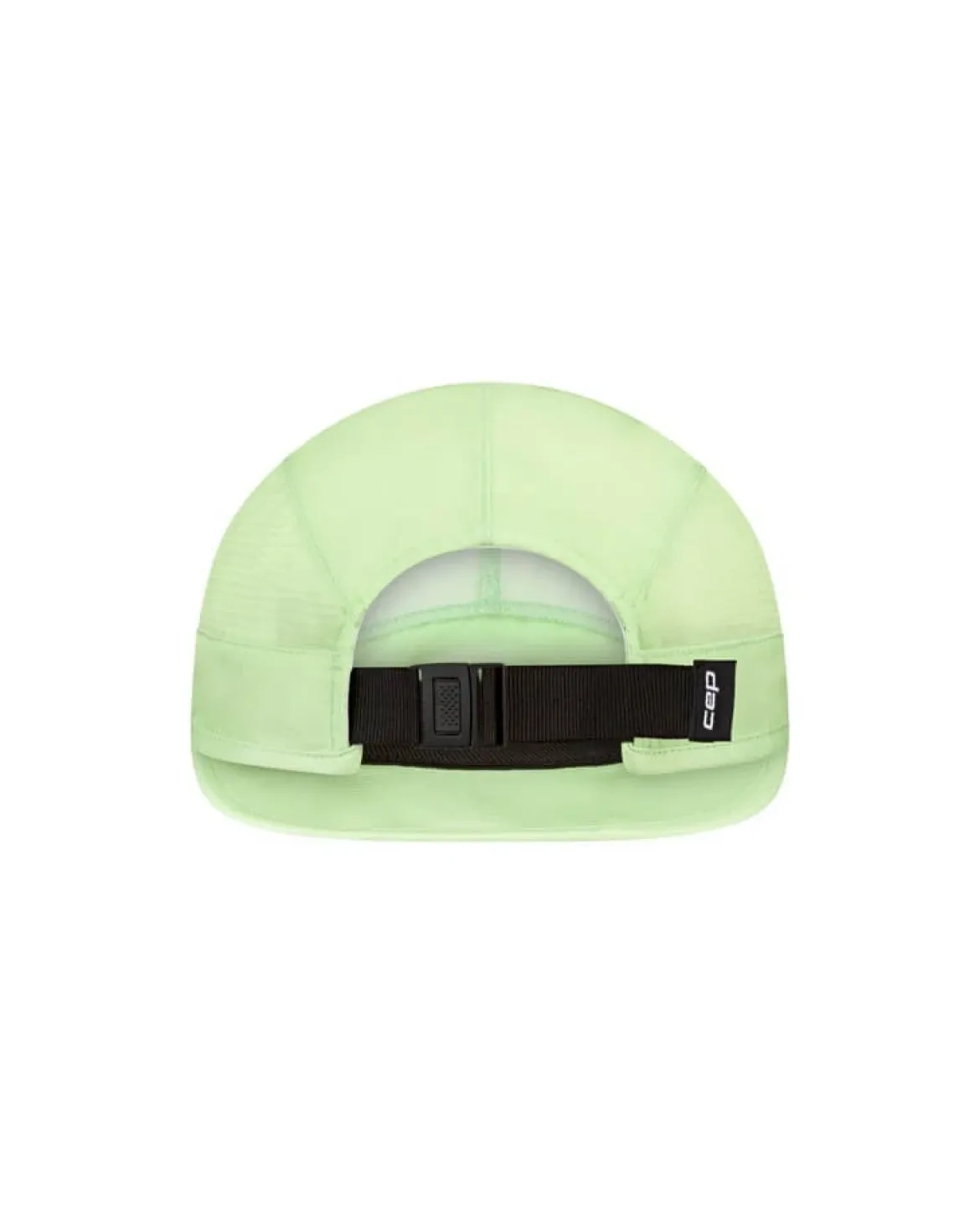 Sportowa czapka z daszkiem unisex CEP Core Run limonkowa