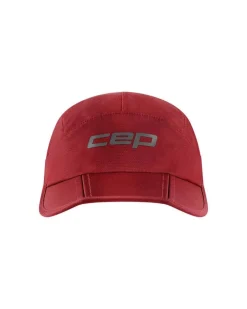 Sportowa czapka z daszkiem unisex Core Run bordowa