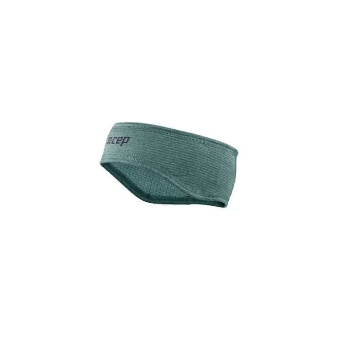 Sportowa opaska na głowę CEP Cold Weather unisex zielona