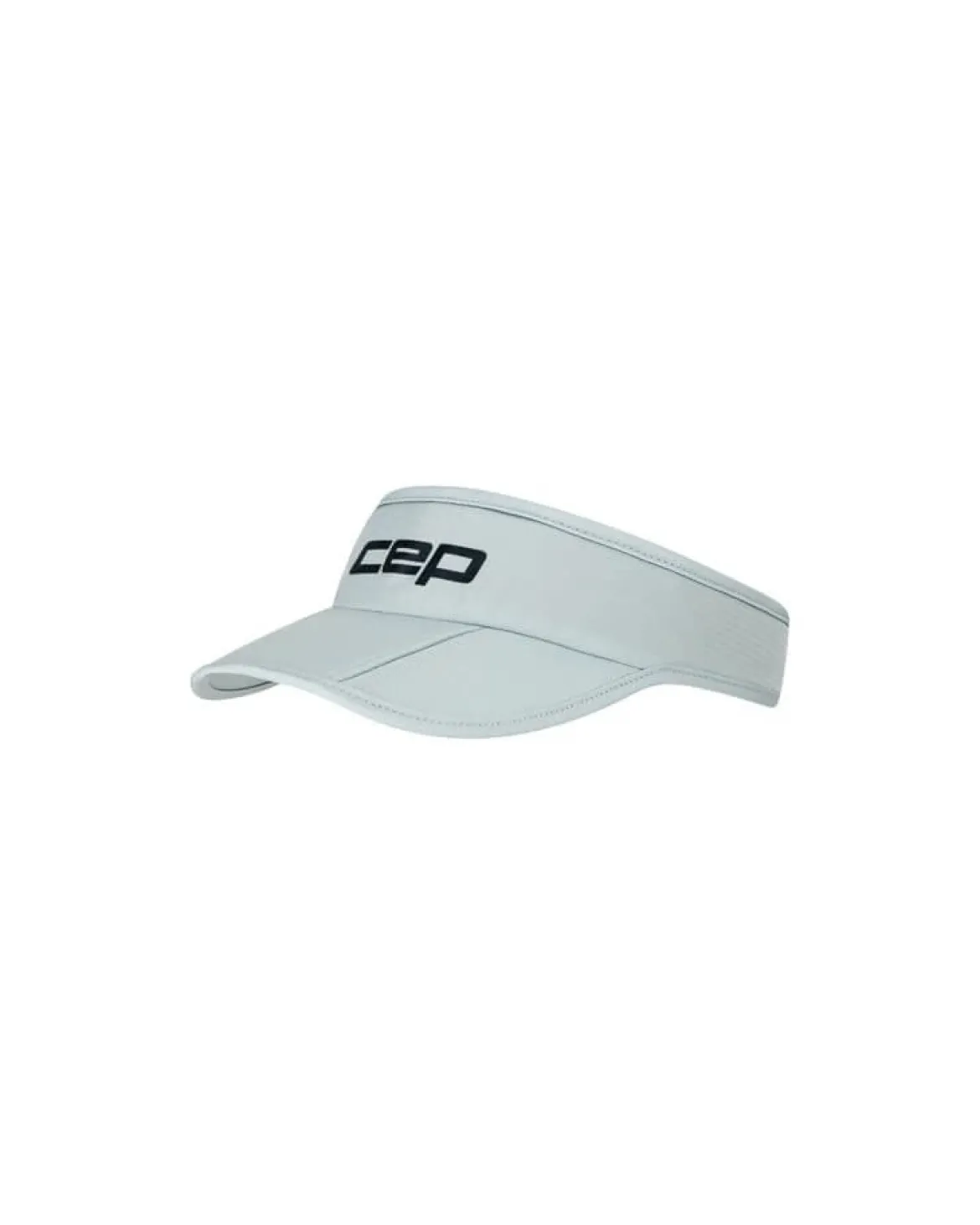Sportowy daszek do biegania CEP Core Run unisex szary