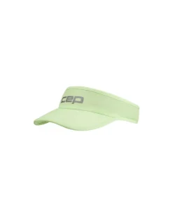 Sportowy daszek do biegania CEP Core Run unisex limonkowy