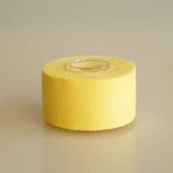 SportTapebawełniana, oddychająca taśma sztywna 3,75 cm x 10 m żółta