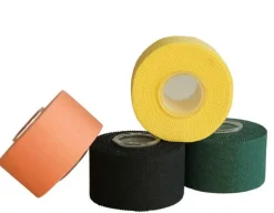 SportTapebawełniana, oddychająca taśma sztywna 3,75 cm x 10 m żółta