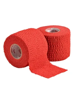 Tear-Light Tape Mueller elastyczny, rozciągliwy bandaż samoprzylepny typu coban czerwony