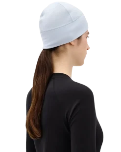 Termiczna czapka beanie do biegania CEP Core Run 2.0 jasnoniebieska