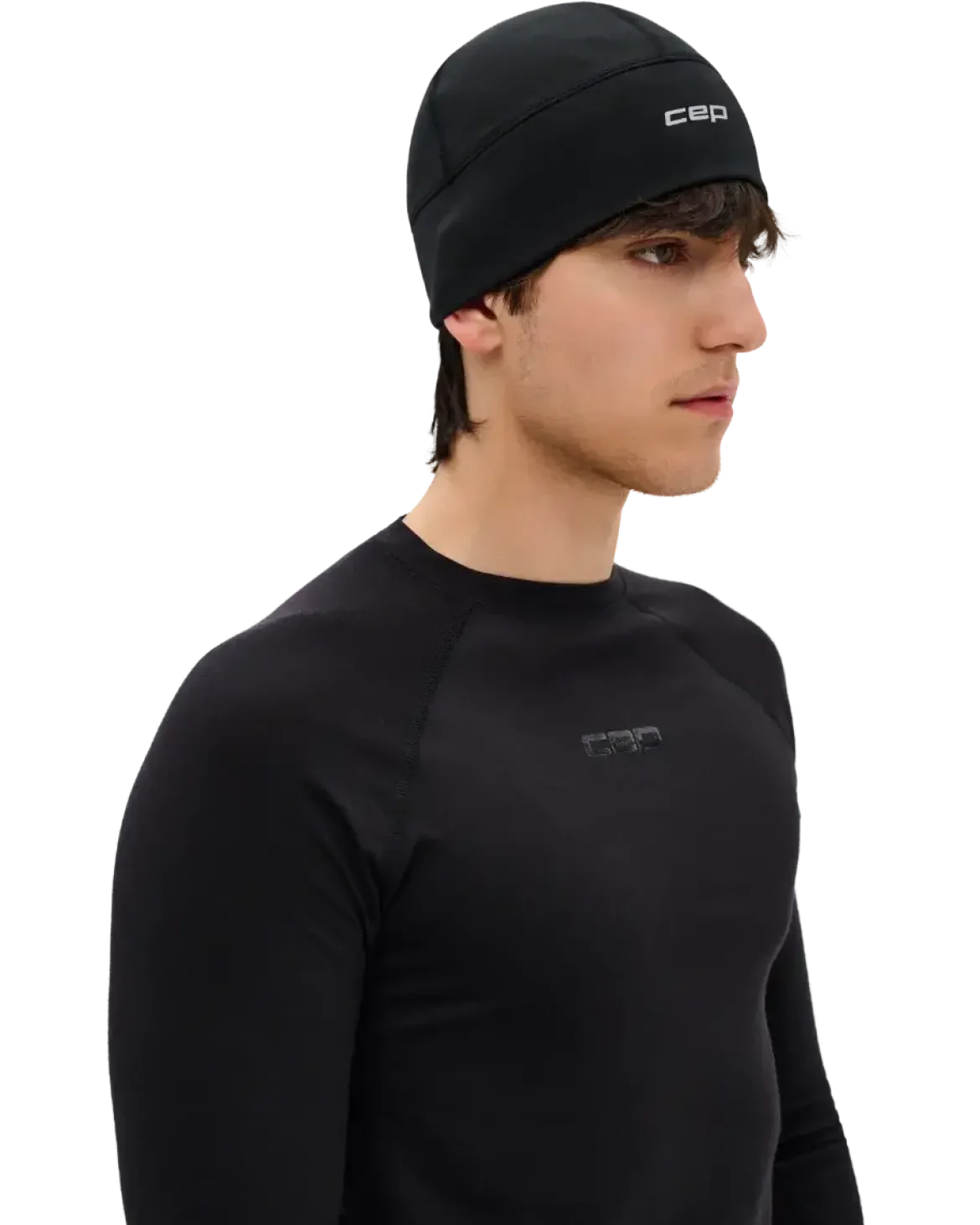 Termiczna czapka beanie do biegania CEP Core Run 2.0 czarna