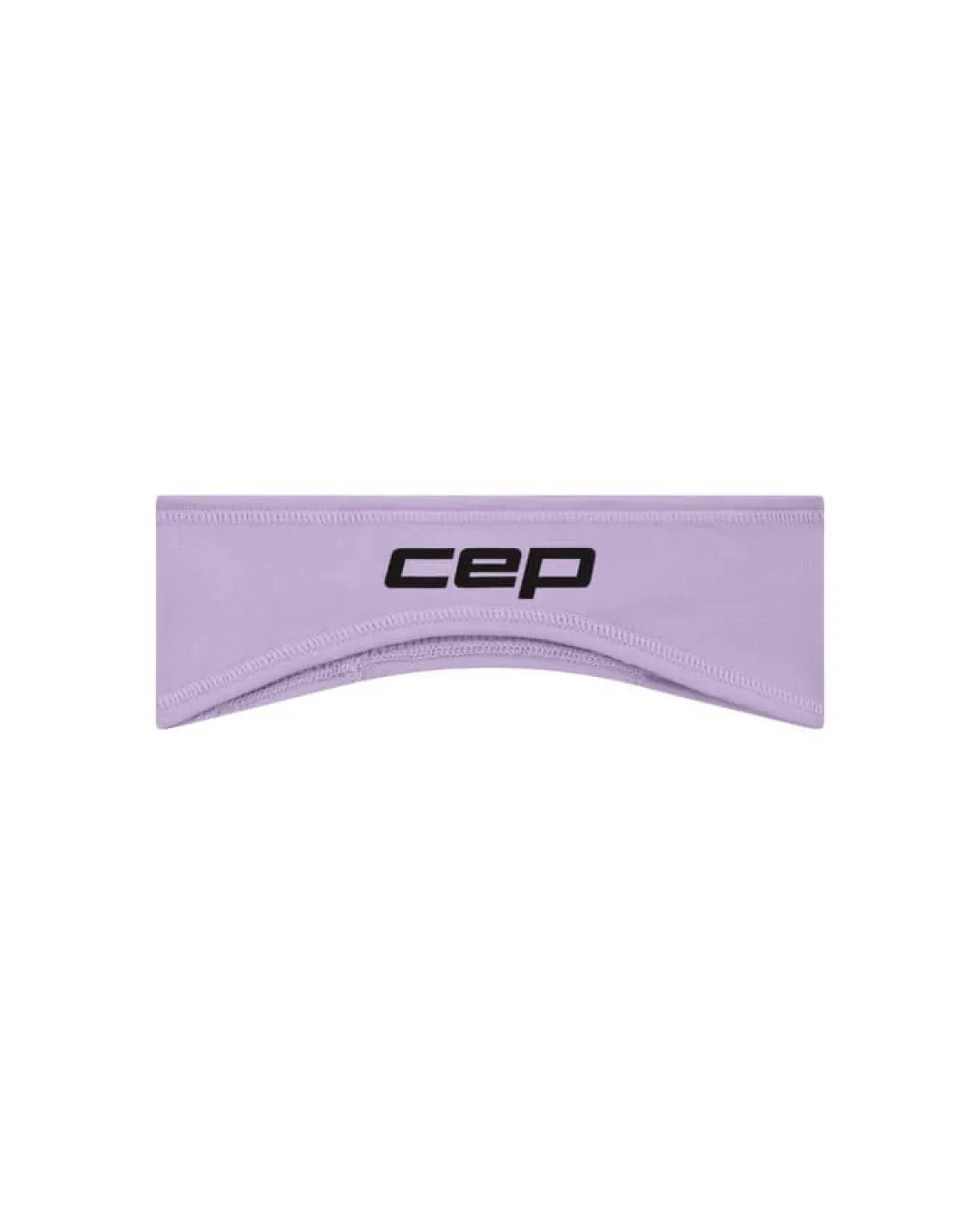 Termiczna sportowa opaska na głowę headband unisex Core Run Cep liliowa