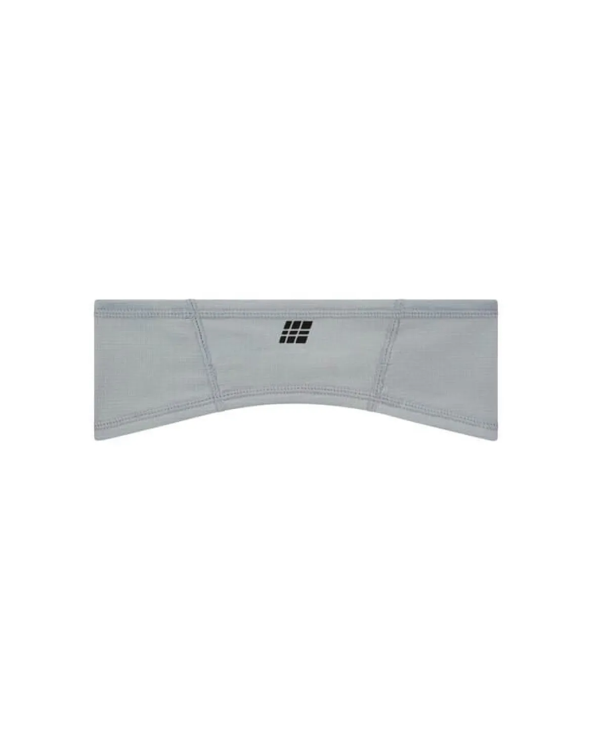 Termiczna sportowa opaska na głowę headband unisex Core Run Cep szara