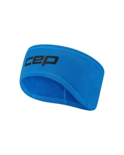 Termiczna sportowa opaska na głowę headband unisex Core Run Cep niebieska
