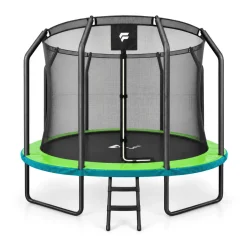Trampolina ogrodowa dla dzieci 10 FT / 305 cm Tiger PRO DrFit z siatką i drabinką