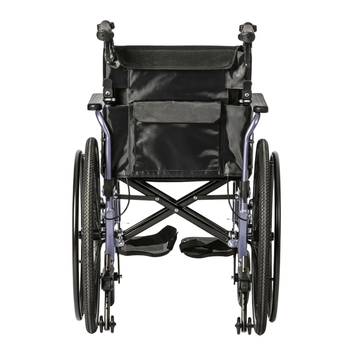 Wózek inwalidzki manualny regulowany składany z pełnymi kołami 45 cm Mobil Classic MSupport