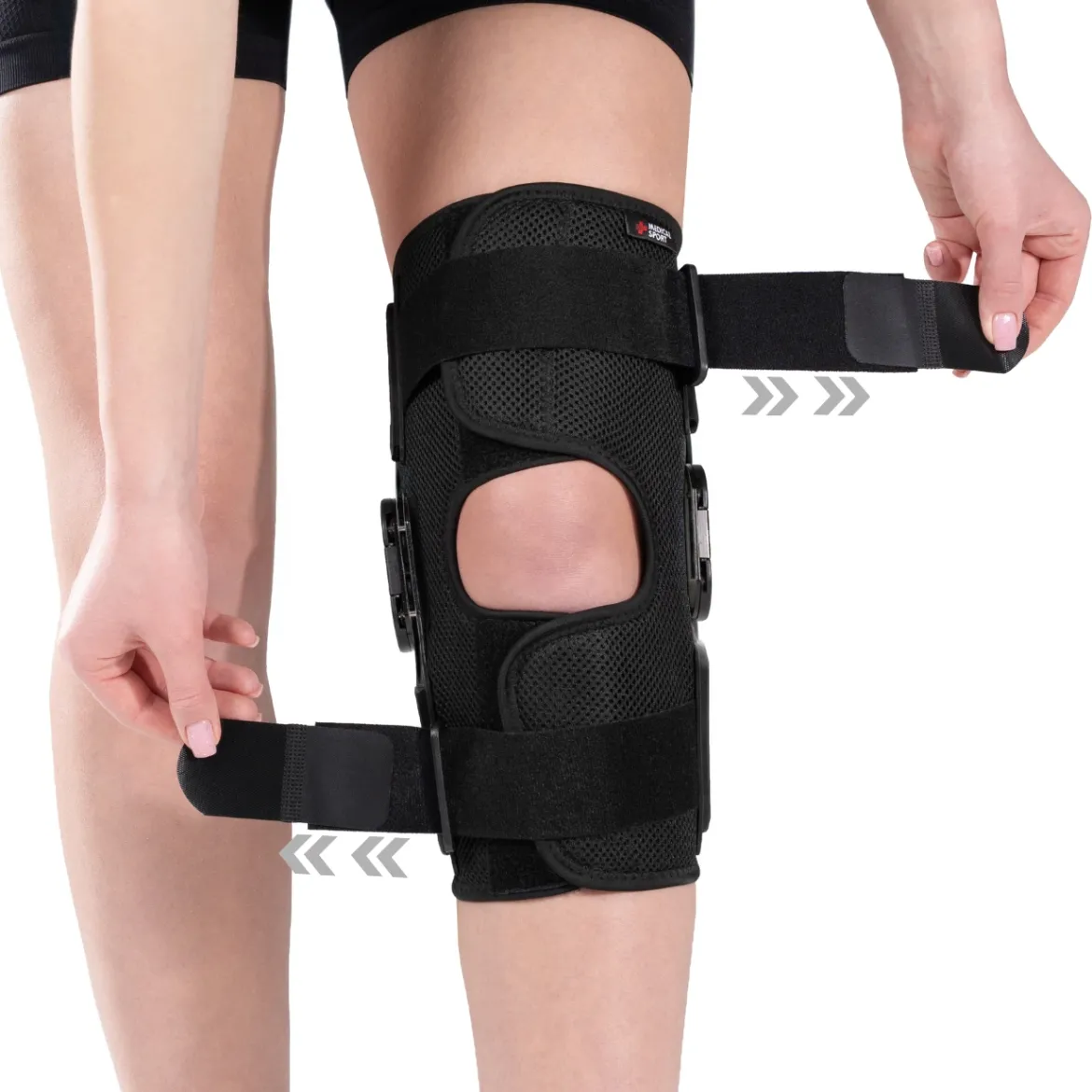 Zawiasowy stabilizator kolana z regulacją kąta zgięcia MSupport